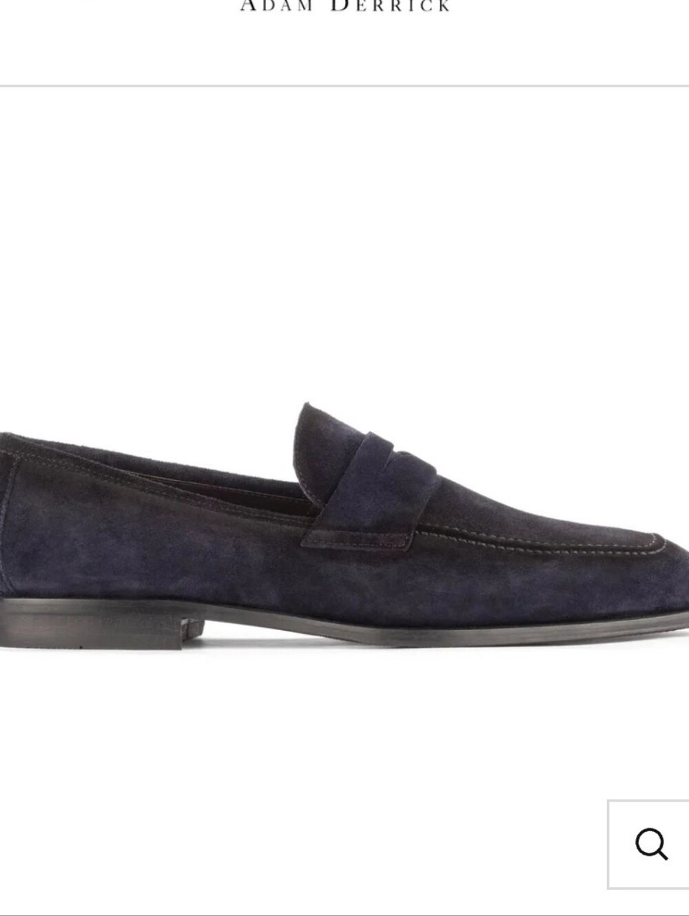 To Boot Navy Suede Penny Loafers
